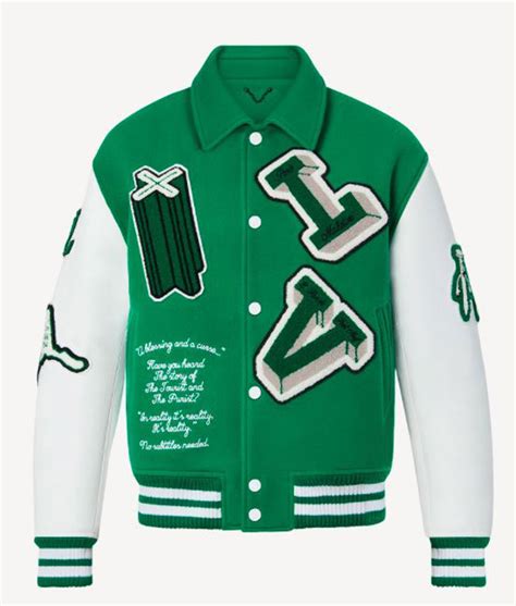 louis vuitton high school jacket|Louis Vuitton varsity jacket price.